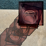 Стол журнальный в форме кубов Acrylic Furniture Lumina Crimson Clarity варинант исполнения - 8 | Loft Concept в Саратове