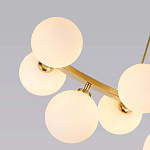 Люстра подвесная с белыми лампами в форме шара Felicitat варинант исполнения - 3 | Loft Concept в Саратове