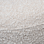 Кресло без подлокотников с обивкой из белой ткани букле Pacification варинант исполнения - 3 | Loft Concept в Саратове