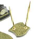 Настольный письменный набор из змеевика из 7-ми элементов Successful Leader варинант исполнения - 8 | Loft Concept в Саратове