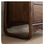 Вешалка деревянная с 2- мя ящиками Moon Walnut Furniture варинант исполнения - 10 | Loft Concept в Саратове