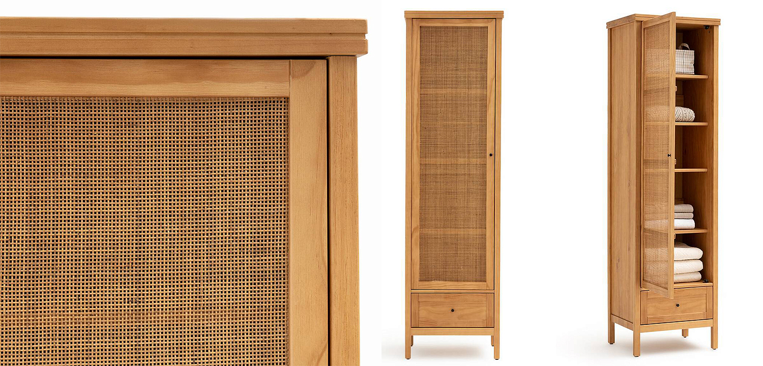 Шкаф Niels Wicker Cupboard Шкаф Niels Wicker Cupboard - Loft-Concept в Саратове