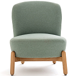 Кресло на деревянных ножках Olguin Green Chair варинант исполнения - 2 | Loft Concept в Саратове