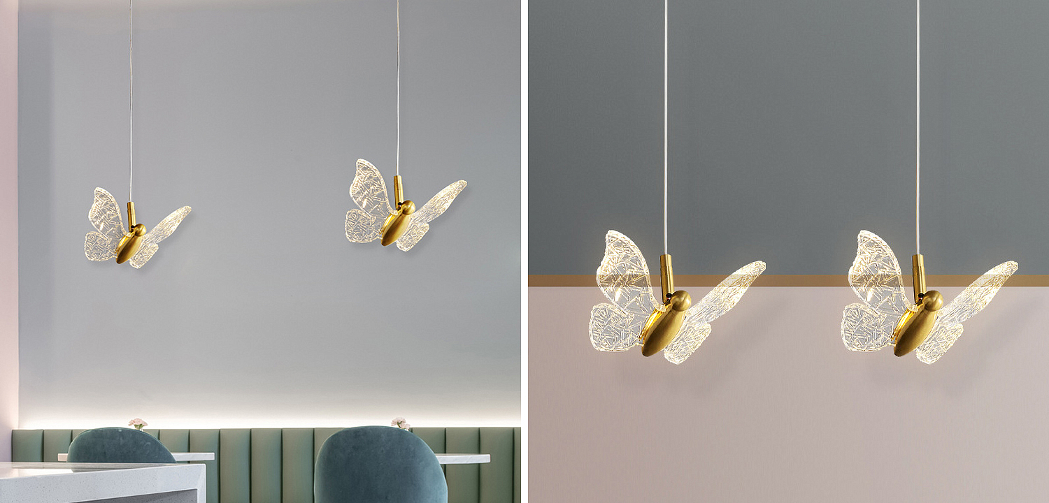 Butterfly Pendant Lamp H Butterfly Pendant Lamp H - Loft-Concept в Саратове