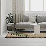 Комплект из 2-х приставных столов белого цвета из дерева ZIGOSH WHITE варинант исполнения - 3 | Loft Concept в Саратове