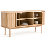 Длинный низкий буфет с 2-мя раздвижными дверцами Toinette Light Cupboard варинант исполнения - 3 | Loft Concept в Саратове