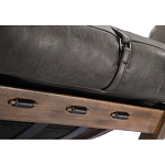 Кресло Duncan винтажная черная кожа варинант исполнения - 4 | Loft Concept в Саратове