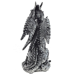 Часы в виде дракона Silver Dragon Clock варинант исполнения - 2 | Loft Concept в Саратове