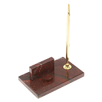 Подставка для телефона с ручкой из натурального камня креноид Natural Stone Stand варинант исполнения - 1 | Loft Concept в Саратове