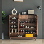 Комод в прихожую для хранения обуви Moon Walnut Furniture варинант исполнения - 2 | Loft Concept в Саратове