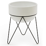 Кашпо Elevated Planters Luna 54 белое варинант исполнения - 1 | Loft Concept в Саратове