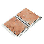 Портсигар с газовой зажигалкой из натурального камня Пегматит Stone Cigarettes Cases варинант исполнения - 5 | Loft Concept в Саратове