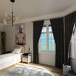 Гладкий карниз KT-71 варинант исполнения - 1 | Loft Concept в Саратове