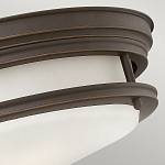 Потолочный светильник для ванных комнат со стеклянным плафоном в форме перевернутого конуса Hinkley варинант исполнения - 23 | Loft Concept в Саратове