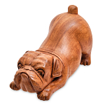 Статуэтка деревянная в виде собаки Puppy варинант исполнения - 1 | Loft Concept в Саратове