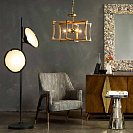 Торшер черный с 2-мя большими лампами Black Diffusers варинант исполнения - 3 | Loft Concept в Саратове