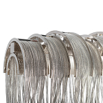 Люстра подвесная с металлическими цепочками и изогнутыми металлическими дугами 72 см Atlantis Chain варинант исполнения - 9 | Loft Concept в Саратове