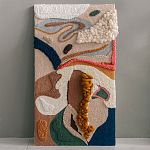 Тканый вручную текстильный гобелен Orchid варинант исполнения - 4 | Loft Concept в Саратове