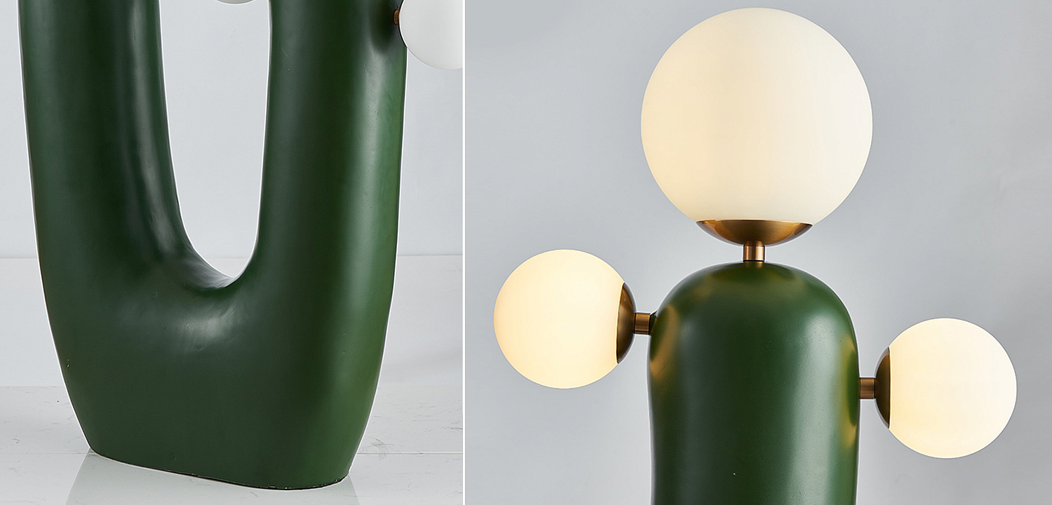 Торшер Oo Flor Lamp Green Торшер Oo Flor Lamp Green - Loft-Concept в Саратове