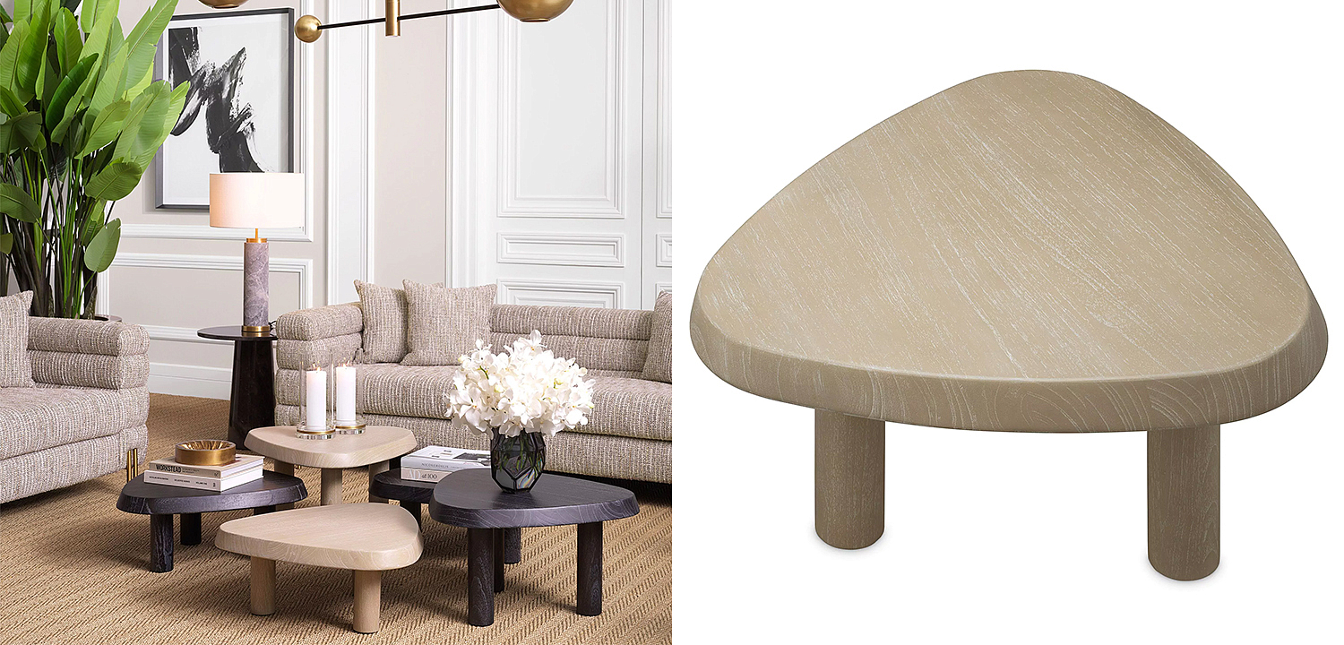 Кофейный стол Eichholtz Coffee Table Briel L Beige Кофейный стол Eichholtz Coffee Table Briel L Beige - Loft-Concept в Саратове