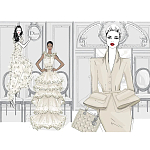 Megan Hess. Elegance варинант исполнения - 3 | Loft Concept в Саратове