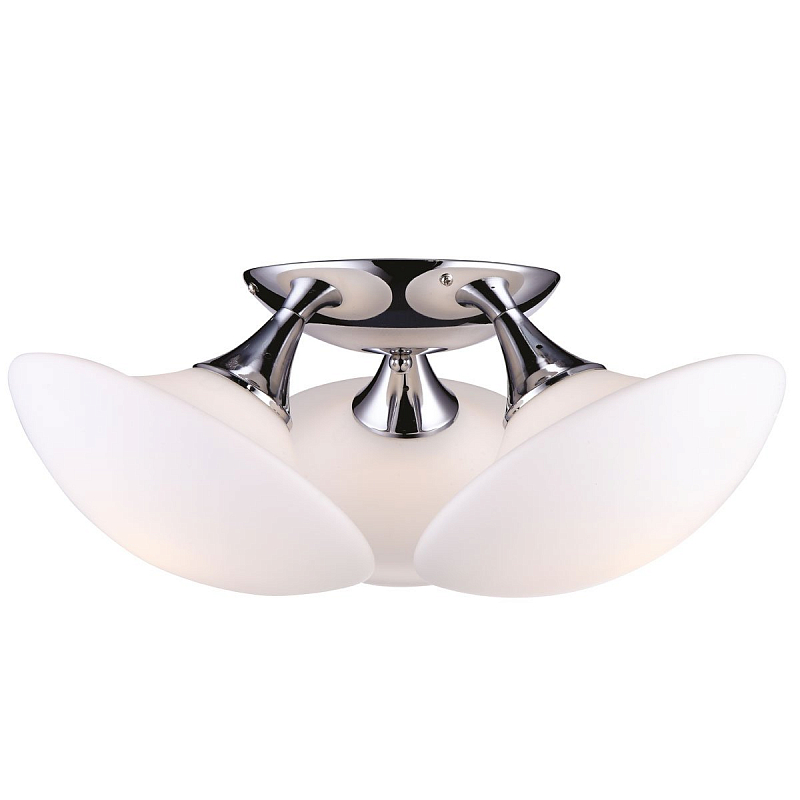 Потолочный светильник MOONDROP Top Lamp Хром Белый Потолочный светильник MOONDROP Top Lamp Хром Белый в Саратове | Loft Concept