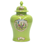 Фарфоровая ваза с крышкой Eden Garden варинант исполнения - 1 | Loft Concept в Саратове