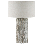 Настольная лампа с каркасом с состаренным эффектом Ancient Column варинант исполнения - 3 | Loft Concept в Саратове