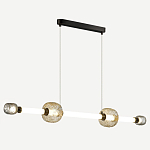 Светодиодный подвесной светильник Rovelly Black варинант исполнения - 2 | Loft Concept в Саратове