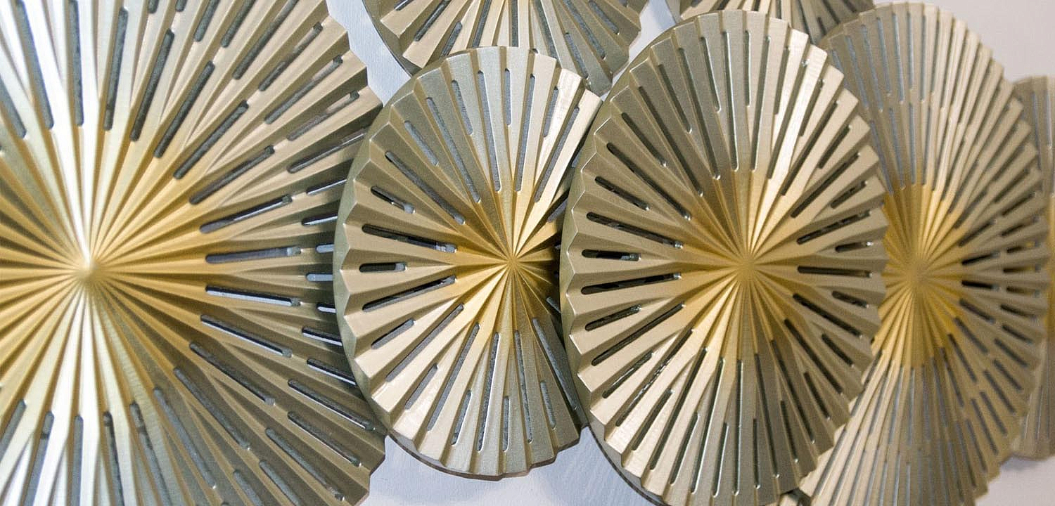 Арт-объект Apollo Gold and Silver Wall Plaque Disc gap 9 Арт-объект Apollo Gold and Silver Wall Plaque Disc gap 9 - Loft-Concept в Саратове