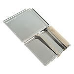 Портсигар на 10 сигарет с газовой зажигалкой из натурального камня Лабрадор Stone Cigarettes Cases варинант исполнения - 3 | Loft Concept в Саратове