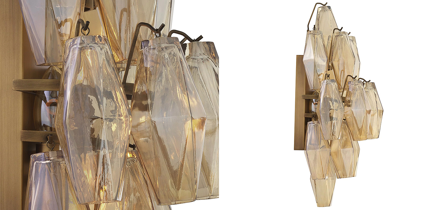 Бра Eichholtz Wall Lamp Benini Amber Бра Eichholtz Wall Lamp Benini Amber - Loft-Concept в Саратове