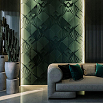 Гипсовая 3D Панель D-03 варинант исполнения - 1 | Loft Concept в Саратове