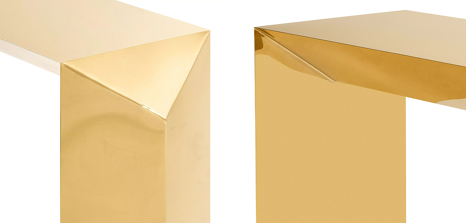 Консоль Eichholtz Console Table Carlow Gold Консоль Eichholtz Console Table Carlow Gold - Loft-Concept в Саратове