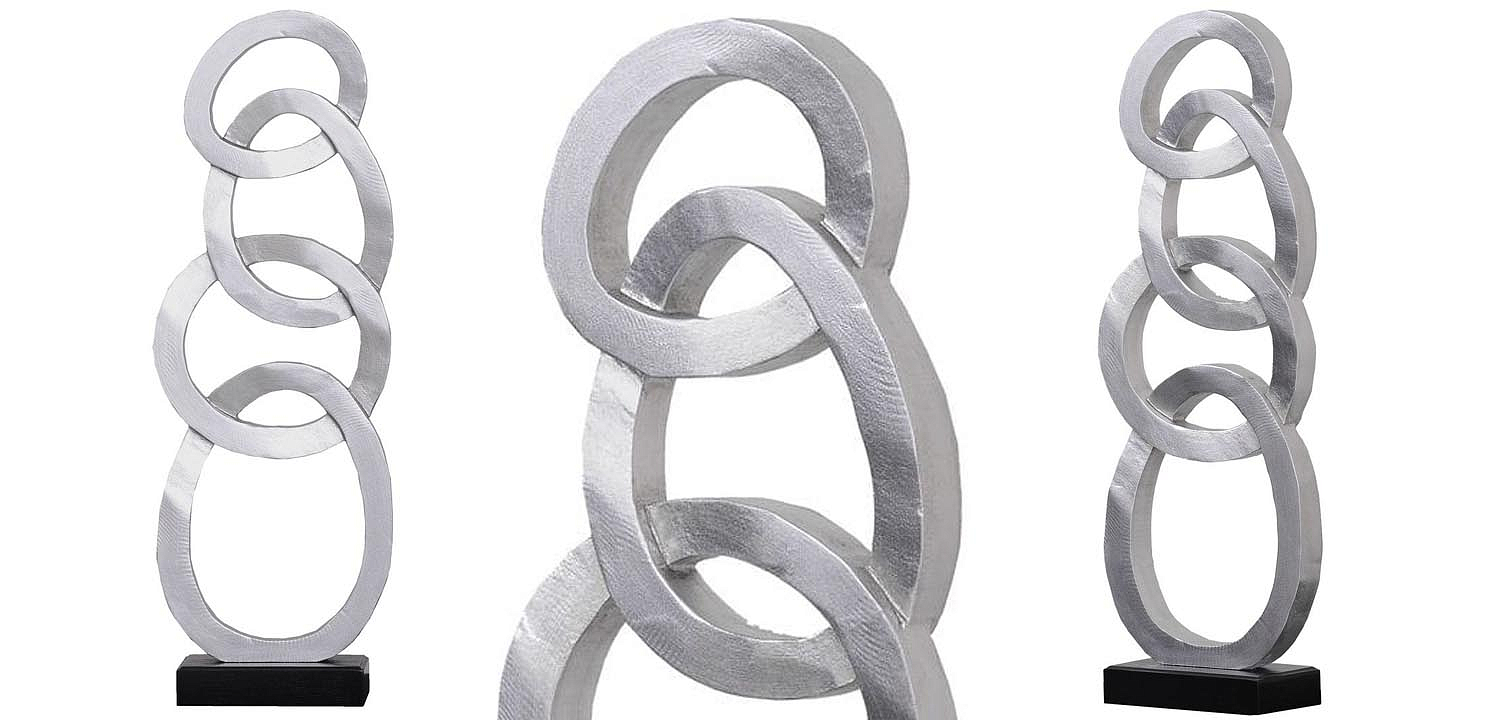 Статуэтка Anillos Statuette silver Статуэтка Anillos Statuette silver - Loft-Concept в Саратове