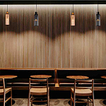 Подвесной светильник с рифленым стеклянным плафоном цилиндрической формы ARTICOLO варинант исполнения - 5 | Loft Concept в Саратове