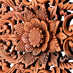 Панно из дерева квадратное Tracery Panel With Trees варинант исполнения - 2 | Loft Concept в Саратове