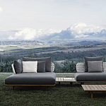 Дизайнерский модульный уличный диван SWAY Modular Sofa варинант исполнения - 8 | Loft Concept в Саратове