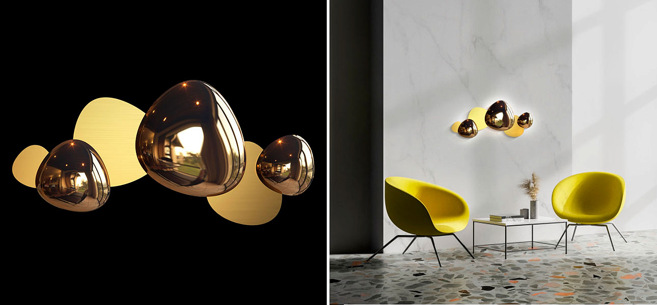 Бра Gold Matt & Gloss 2 Бра Gold Matt & Gloss 2 - Loft-Concept в Саратове