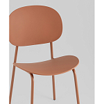 Стул Edie пластик коричневый варинант исполнения - 2 | Loft Concept в Саратове