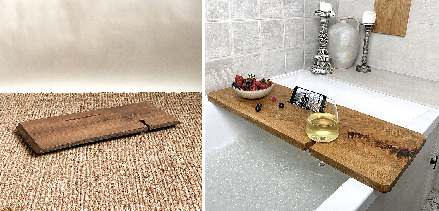 Полка на ванну Wilmer Shelf Полка на ванну Wilmer Shelf - Loft-Concept в Саратове