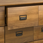 Деревянный комод с 6-ю ящиками Blanton Chest of Drawers варинант исполнения - 5 | Loft Concept в Саратове