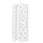 Подвесной светильник белый овальный White Holes варинант исполнения - 3 | Loft Concept в Саратове