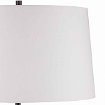 Торшер с основанием в виде стебля с листьями и тканевым абажуром Flowing Leaves варинант исполнения - 4 | Loft Concept в Саратове