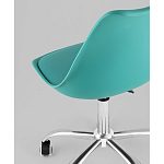 Офисный стул на металлическом основании EGGERY Blue пластик варинант исполнения - 3 | Loft Concept в Саратове