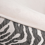 Кресло без подлокотников бежевое с принтом Macrocosm варинант исполнения - 3 | Loft Concept в Саратове