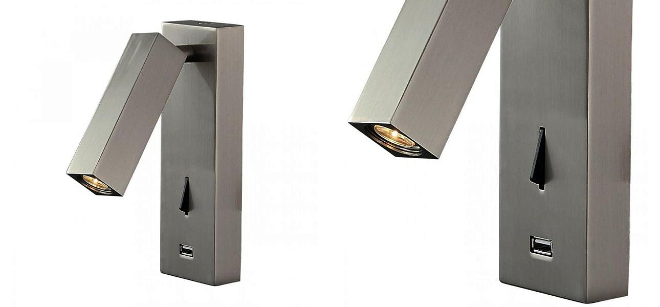 Бра Chelsom WALL LED DOCK Silver USB Бра Chelsom WALL LED DOCK Silver USB - Loft-Concept в Саратове