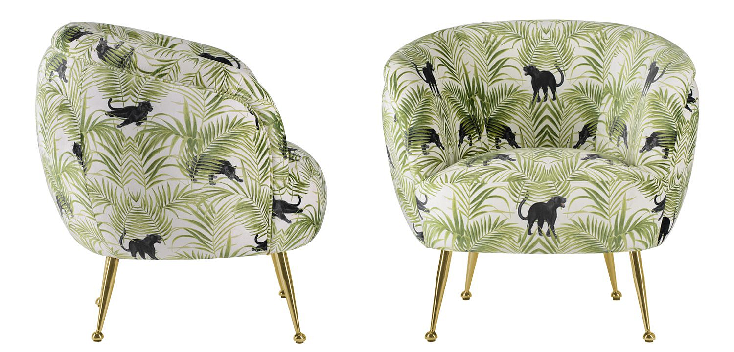 Кресло ARMCHAIR KELLIT Jungle Green Кресло ARMCHAIR KELLIT Jungle Green - Loft-Concept в Саратове