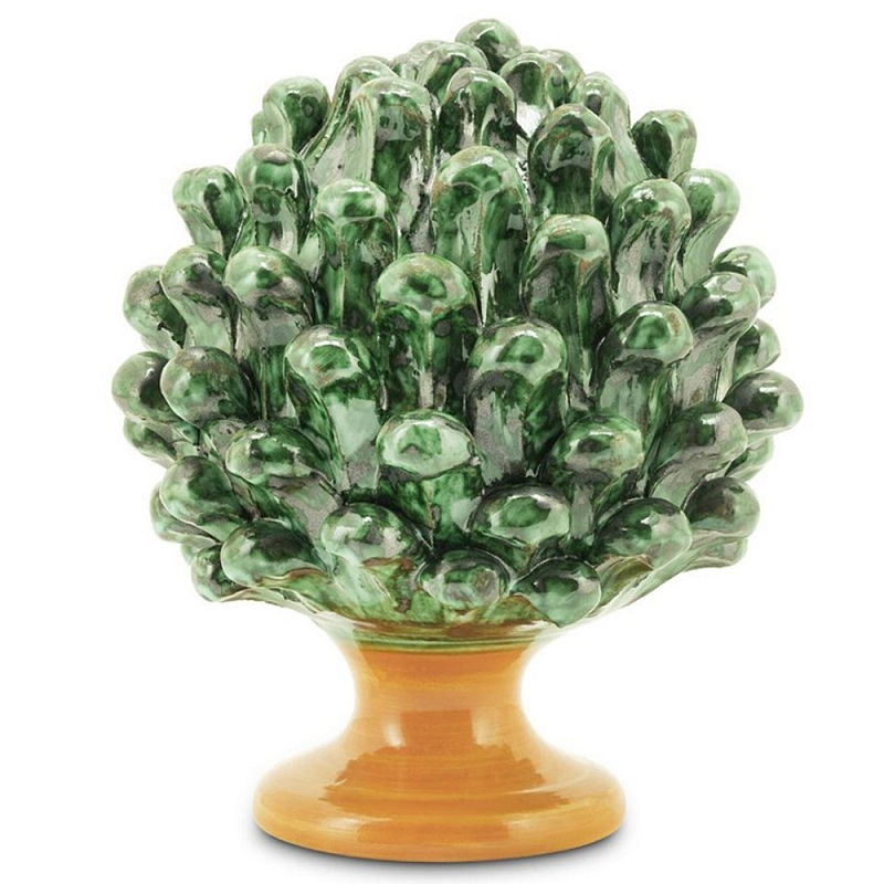 Статуэтка Pine Cone H20 Orange Green Оранжевый Зеленый Статуэтка Pine Cone H20 Orange Green Оранжевый Зеленый в Саратове | Loft Concept