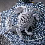 Статуэтка краб с детализированной текстурой в белом цвете Marine Accessories варинант исполнения - 9 | Loft Concept в Саратове